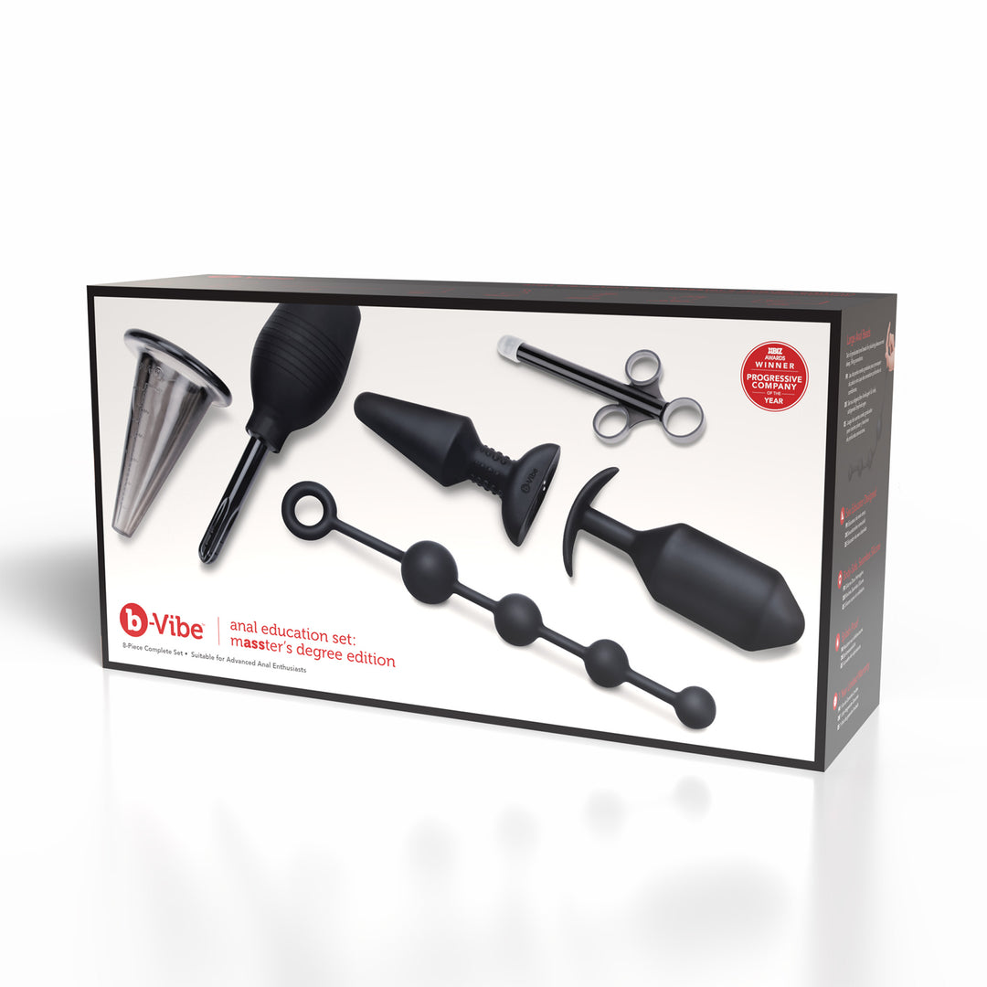 Masster's Degree XL Anal Training Kit by b-Vibe Hamilton Park Electronics