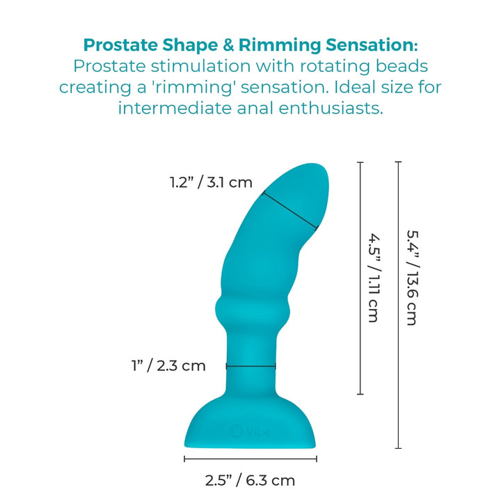 Remote Control Rimming P-Spot Plug Hamilton Park Electronics