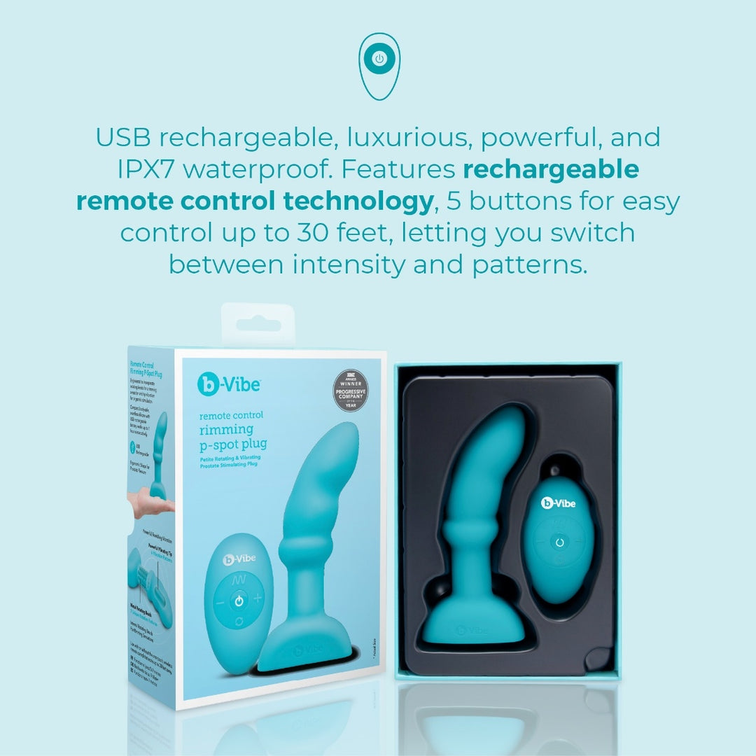 Remote Control Rimming P-Spot Plug Hamilton Park Electronics Remote Control Rimming P-Spot Plug Hamilton Park Electronics