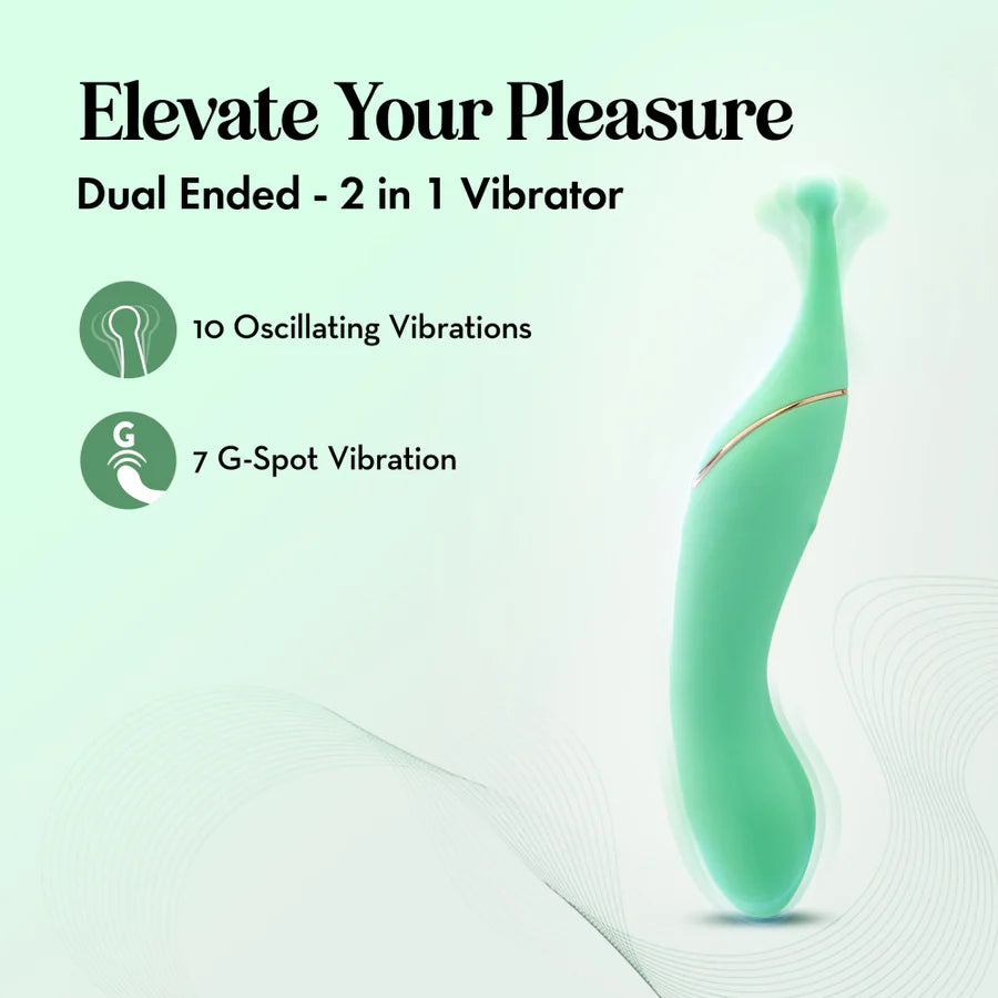 Stella Dual-Ended Vibrator - Pinpoint Clitoral + G-spot Hamilton Park  Electronics