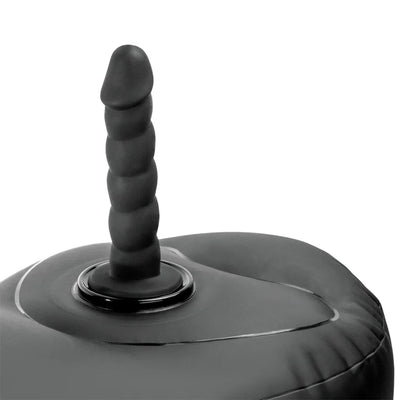 Body Dock Inflatable Love Seat Blow-Up Mount with Silicone Dildo