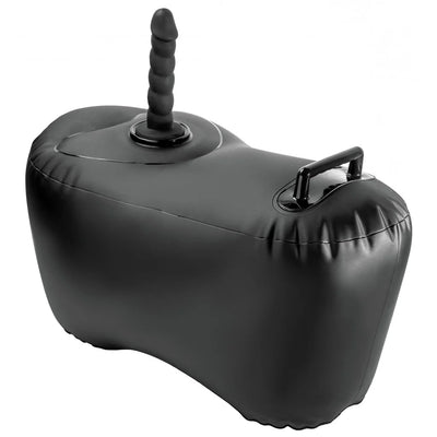 Body Dock Inflatable Love Seat Blow-Up Mount with Silicone Dildo