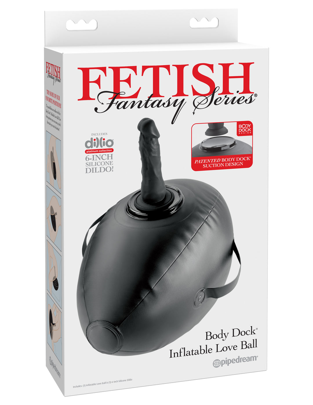 Body Dock Inflatable Love Ball with Dildo Hamilton Park Electronics