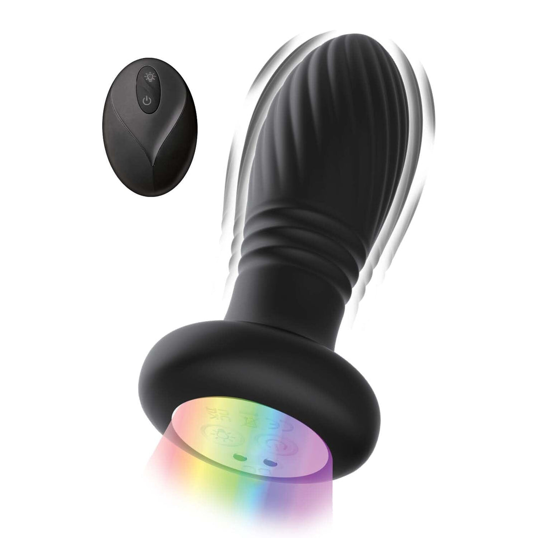 Atomic Thrusting Light-Up Plug & Anal Vibrator Hamilton Park Electronics