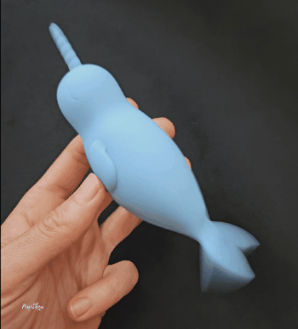 Unihorn of the Sea - Narwhal 2× Flutter Vibrator - Hamilton Park Electronics
