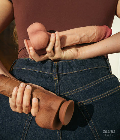 Solina Maxima XXL - *BIG* G-Spot / P-Spot Ultra-Realistic Dildo - Hamilton Park Electronics