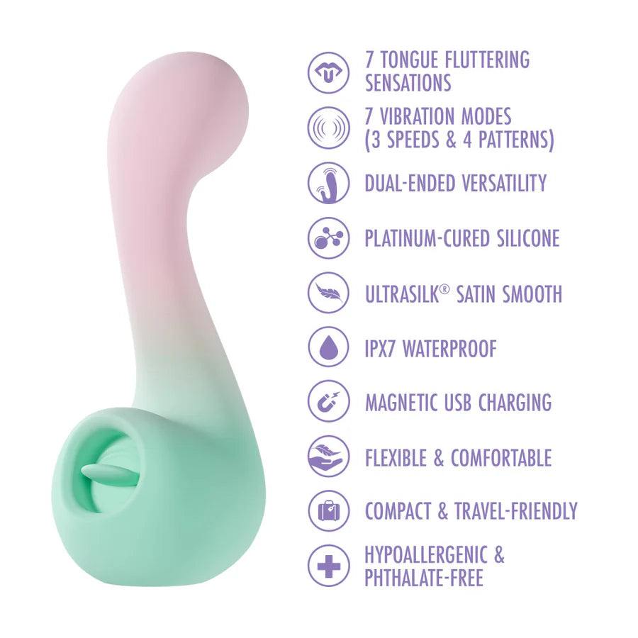 Play With Me Melody - Double-Action Tongue vs. G-spot Vibrator Hamilton Park Electronics Play With Me Melody - Double-Action Tongue vs. G-spot Vibrator Hamilton Park Electronics