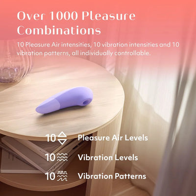Womanizer Enhance - Clitoral Air Pulse + Rumbly Vibration - Hamilton Park Electronics