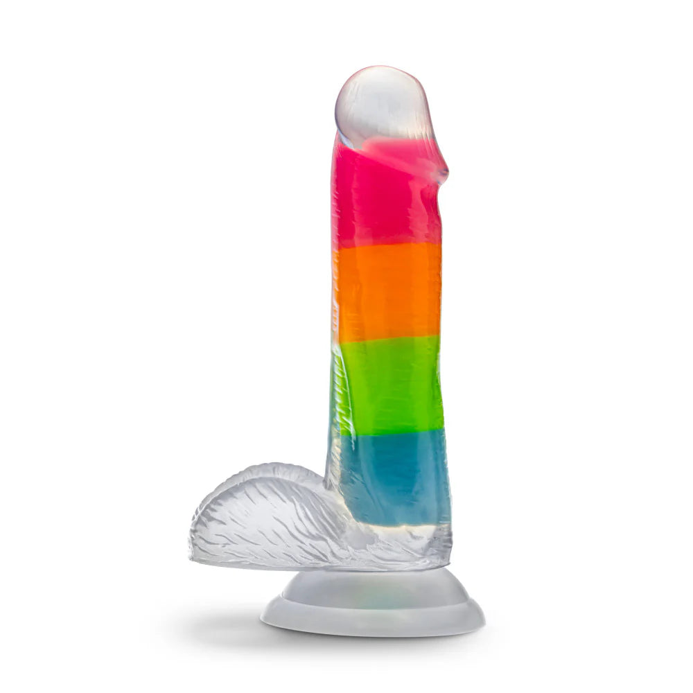 Neo Elite Rainbow Rave - Glow + Dual-Density Suction Cup Dildo Hamilton Park Electronics Neo Elite Rainbow Rave - Glow + Dual-Density Suction Cup Dildo Hamilton Park Electronics