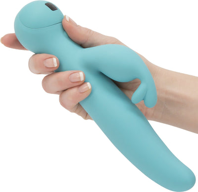 Touch By Swan Duo Rechargeable Silicone Dual-Stimulation Vibrator - Hamilton Park Electronics