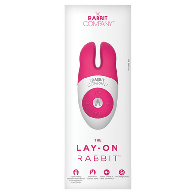 The Lay On Silicone Rabbit Vibrator by The Rabbit Company - Hamilton Park Electronics