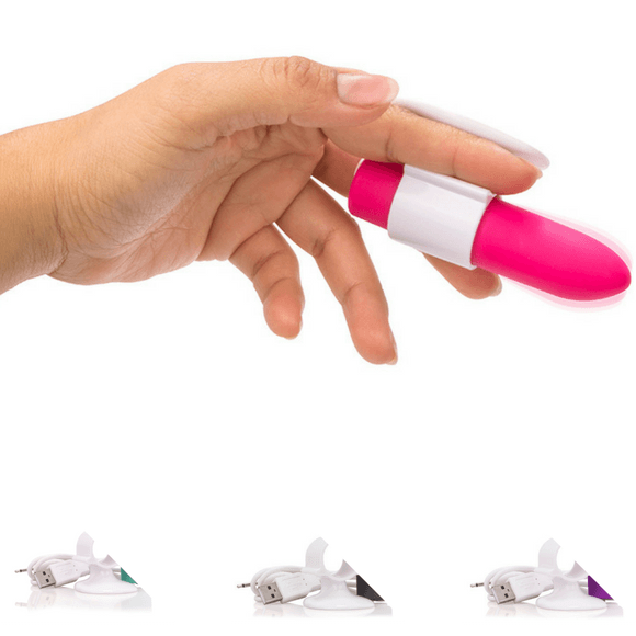 Charged Positive Rechargeable Waterproof Ergonomic Bullet Vibrator by Screaming O - Hamilton Park Electronics