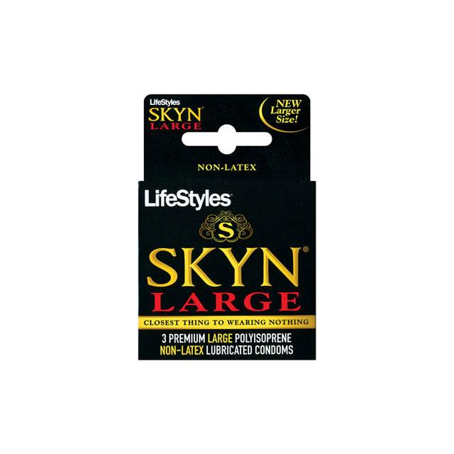 Lifestyles SKYN Large Non-Latex Condoms Hamilton Park Electronics