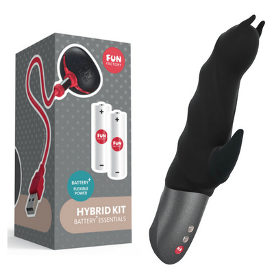 Darling Devil Silicone Vibrator With Battery+ Hybrid Technology by Fun Factory - Hamilton Park Electronics