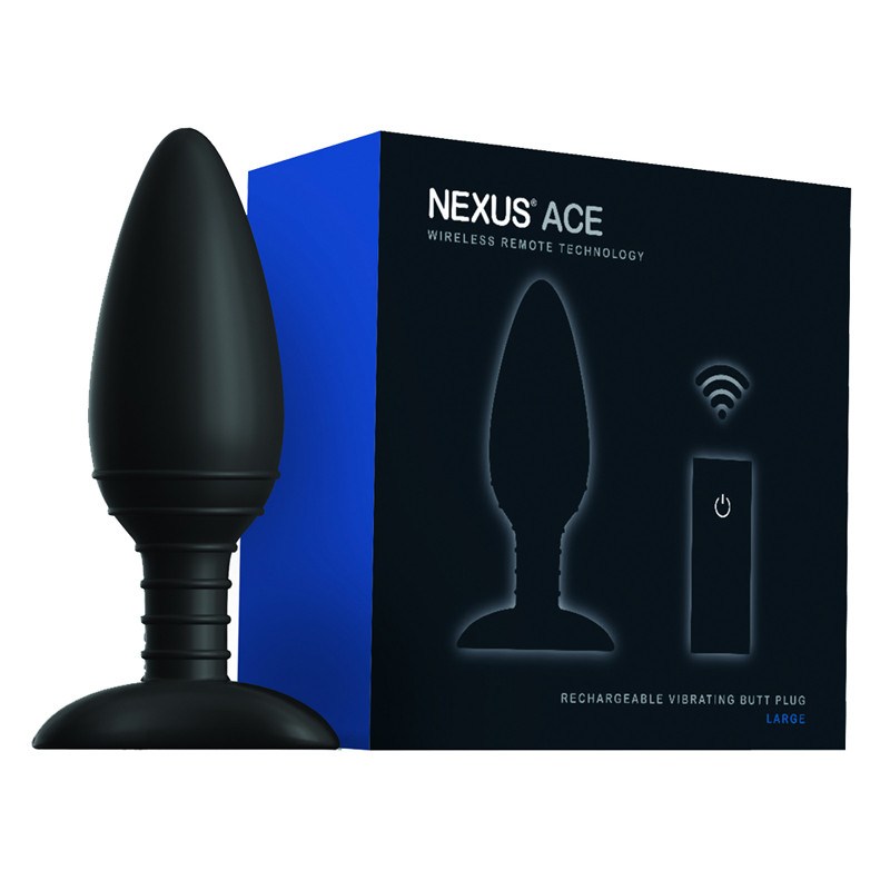 Nexus Ace Remote Control Vibrating Silicone Butt Plug - Hamilton Park Electronics