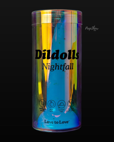 Dildolls Nightfall - Silicone Suction Cup Dildo with Stars - Hamilton Park Electronics