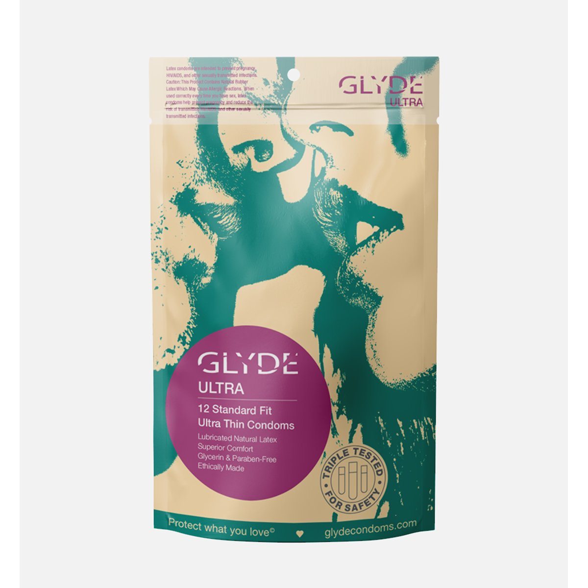 Glyde Ultra Standard Size Condoms, Fair Trade & Vegan - Hamilton Park Electronics