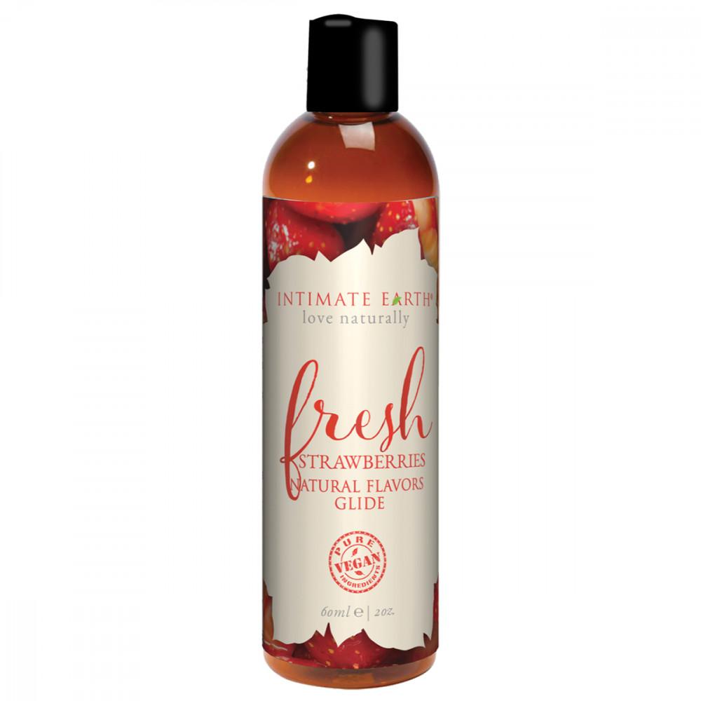 Intimate Earth Fresh Strawberries Flavored Lubricant - Hamilton Park Electronics