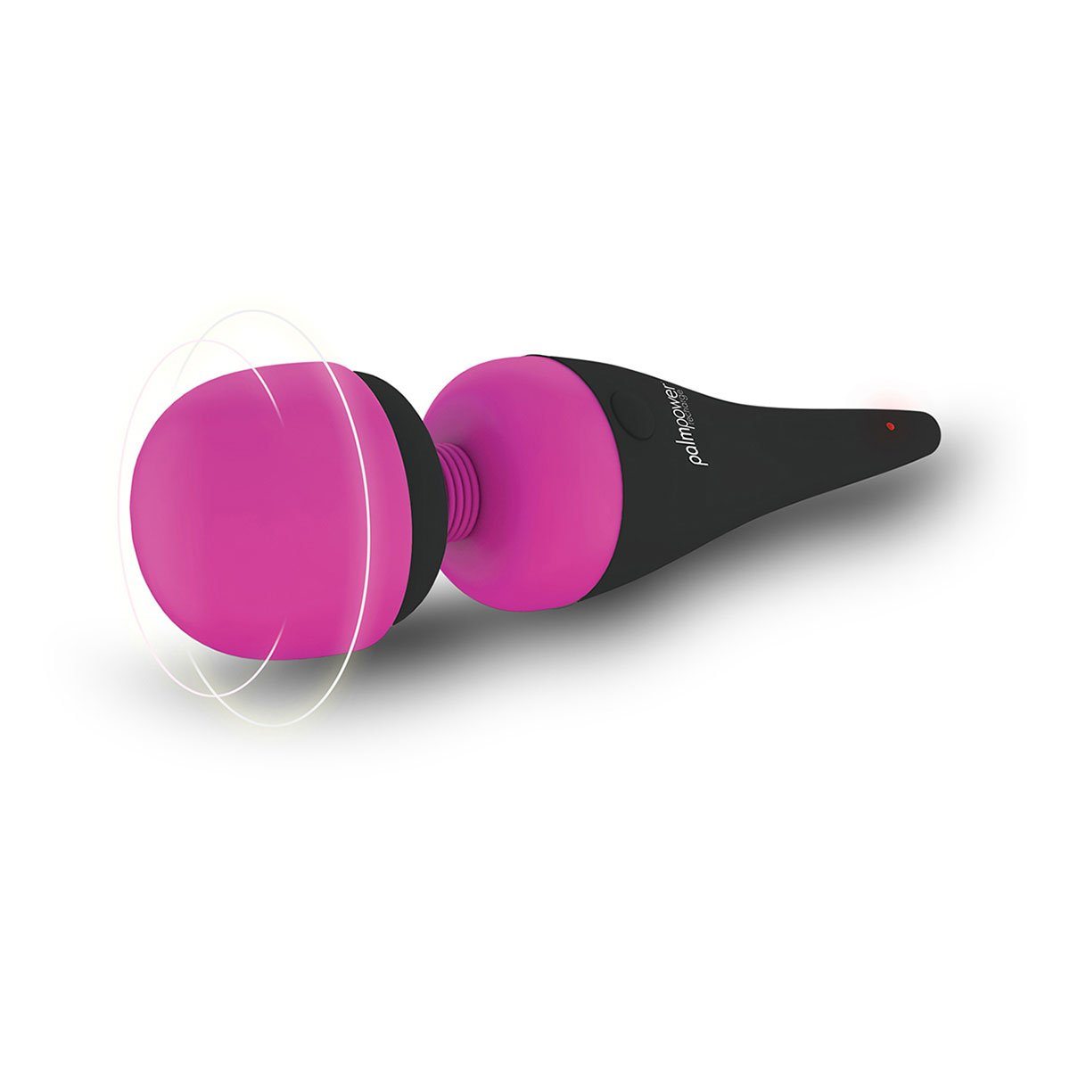 BMS PalmPower Rechargeable Wand Massager Pink & Black