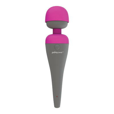 BMS PalmPower Wand Massager With Removable Silicone Cap - Hamilton Park Electronics