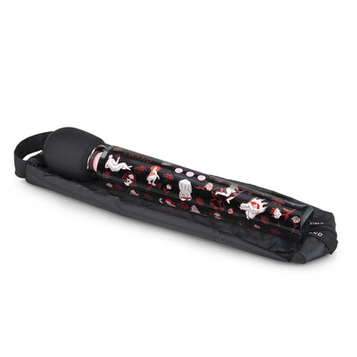 Le Wand “Feel My Power” Femme-Themed Rechargeable, Cordless Wand Massager - Hamilton Park Electronics