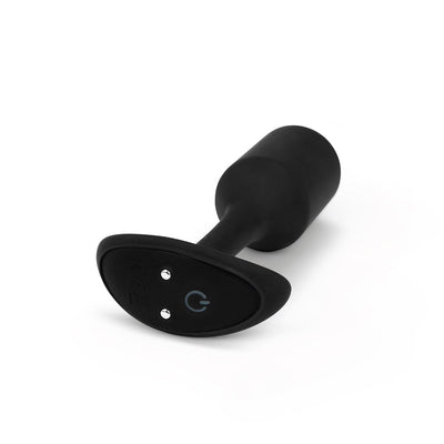 b-Vibe Vibrating Snug Plug Weighted Silicone Butt Plugs with Vibration 2 Sizes - Hamilton Park Electronics