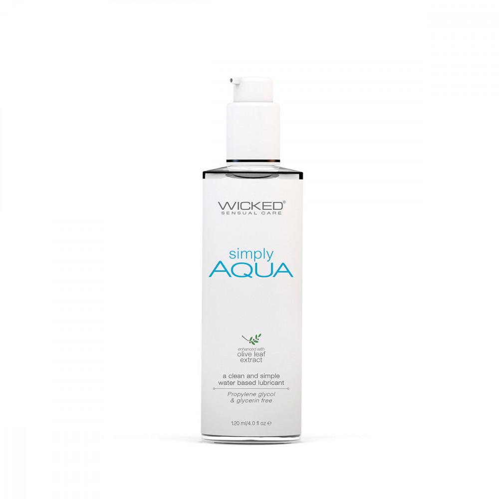 Wicked Simply Aqua Water-Based Lubricant - Hamilton Park Electronics