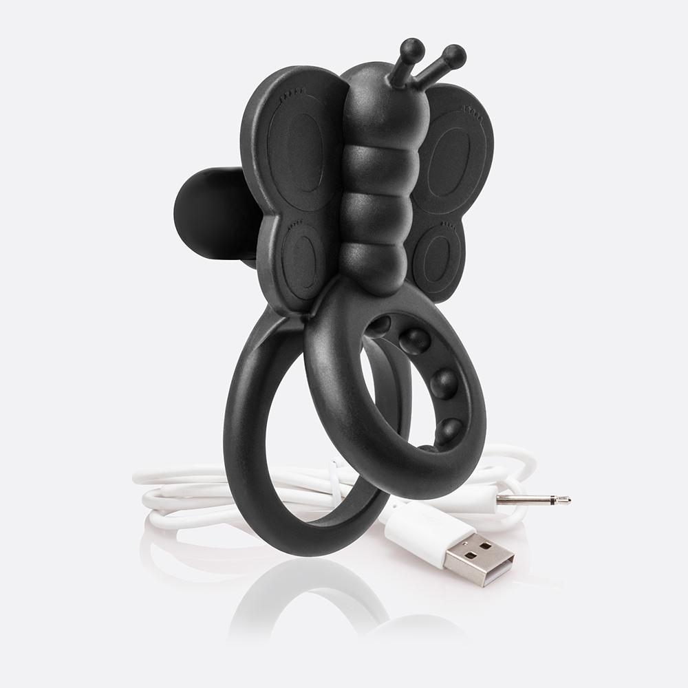 Charged Monarch Silicone Wearable Vibrating Cock Ring by Screaming O - Hamilton Park Electronics