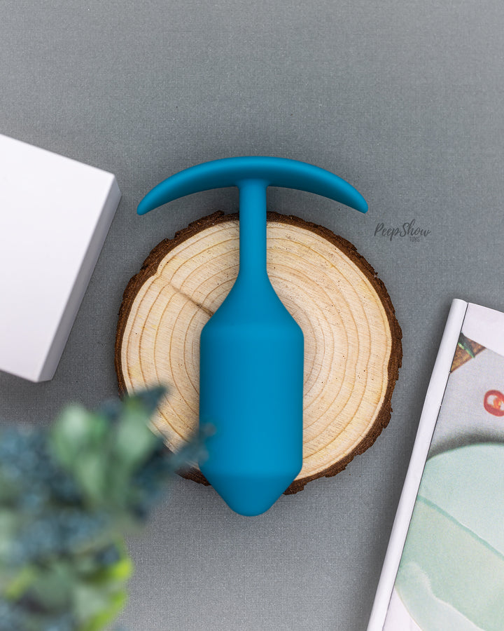 b-Vibe Snug Plug Weighted Silicone Butt Plugs - 7 Sizes Hamilton Park  Electronics