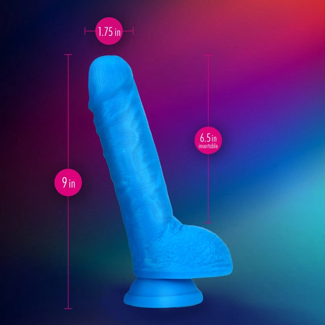 Neo Elite 9 Inch Dual-Density Silicone Dildo with Suction Cup - Hamilton Park Electronics