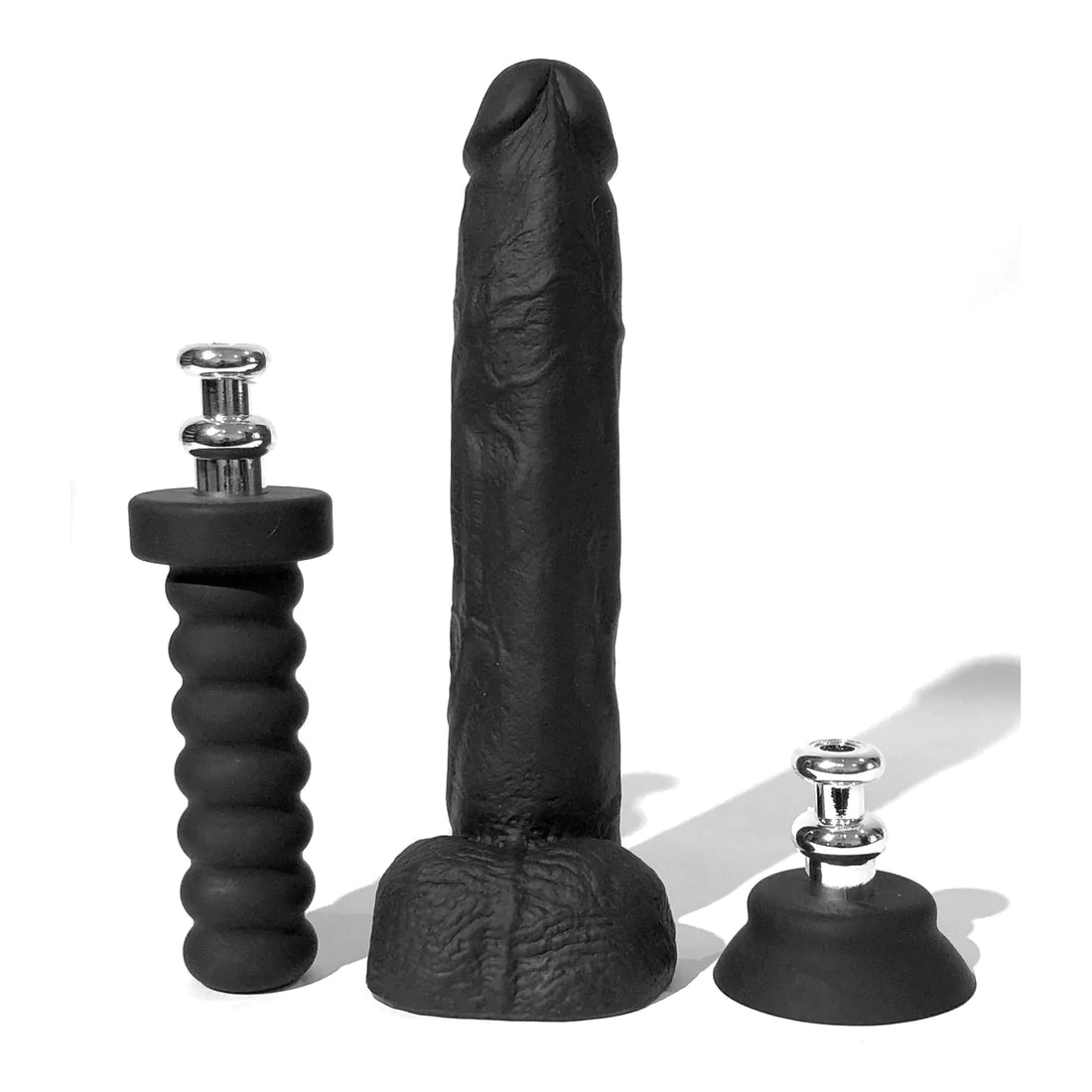 Boneyard Cock 10 Inch Silicone Dildo Tool Kit with Suction Cup and Handle - Hamilton Park Electronics