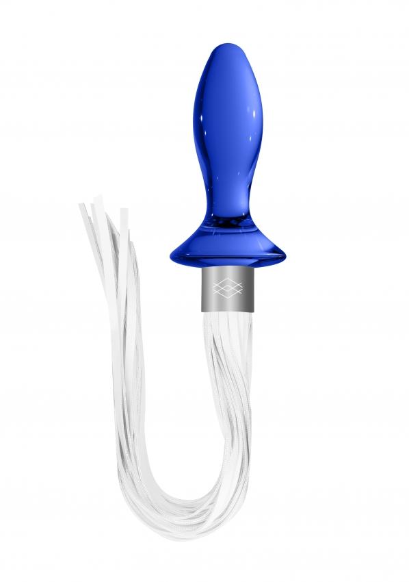 Chrystalino Tail Glass Butt Plug with Tail / Whip - Hamilton Park Electronics