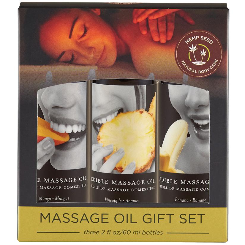 Earthly Body Tropical Massage Oil Gift Set - Hamilton Park Electronics