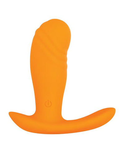 Creamsicle Vibrating Plug with Remote Control by Evolved Novelties - Hamilton Park Electronics