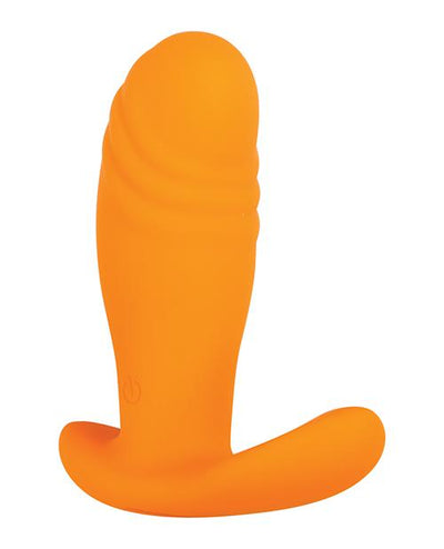 Creamsicle Vibrating Plug with Remote Control by Evolved Novelties - Hamilton Park Electronics