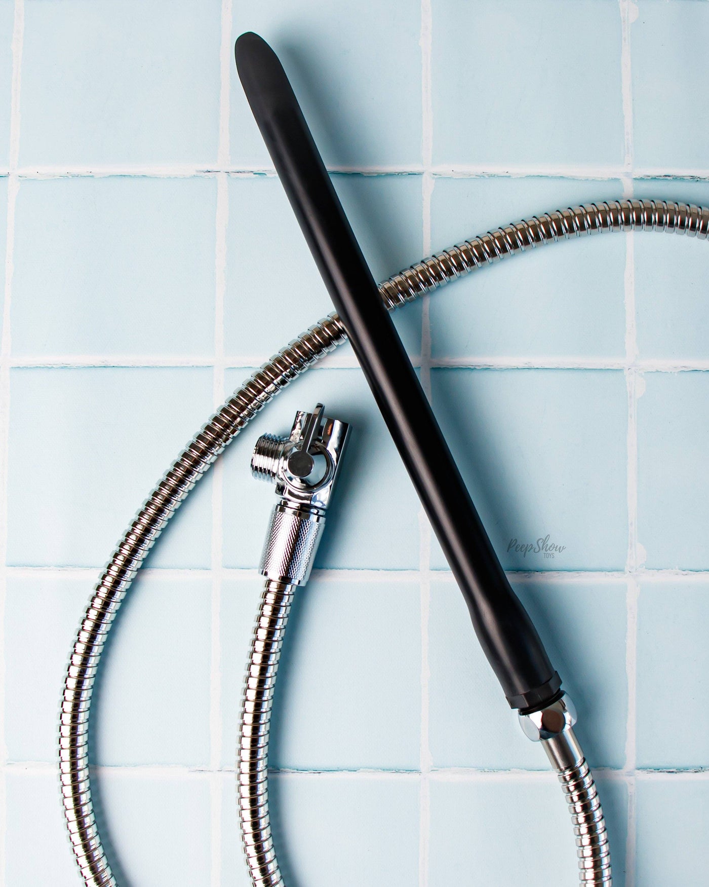 Shower Douche Kit with Stainless Steel Hose - Long Nozzle - Hamilton Park Electronics