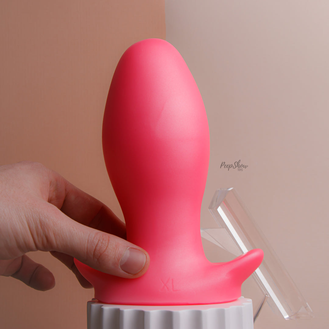 egg plug anal SHAKI Egg Suction Cup Anal Butt Plug ( 9 x 4.8 cm ) - Purple main image 0