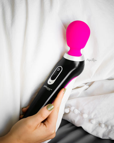 BMS PalmPower Extreme Ultra-Powerful Rechargeable Wand Vibrator - Hamilton Park Electronics