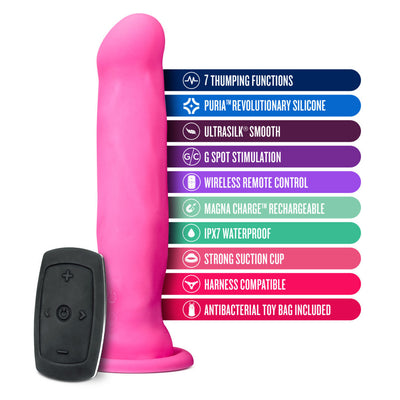 Impressions Havana - Thumping Dildo with Suction Cup - Hamilton Park Electronics