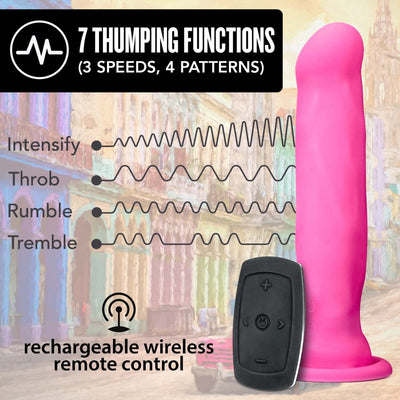 Impressions Havana - Thumping Dildo with Suction Cup - Hamilton Park Electronics