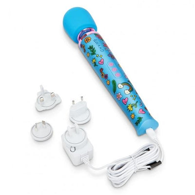 Le Wand “Feel My Power” Special Edition Flower Art Wand Massager - Hamilton Park Electronics