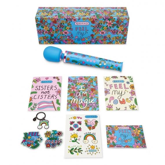 Le Wand “Feel My Power” Special Edition Flower Art Wand Massager - Hamilton Park Electronics