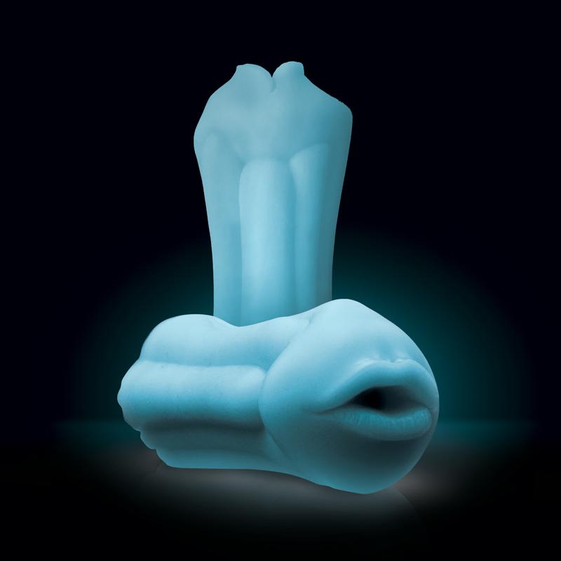 Firefly BJ Glow in the Dark, Soft Silicone Stroker by NS Novelties - Hamilton Park Electronics