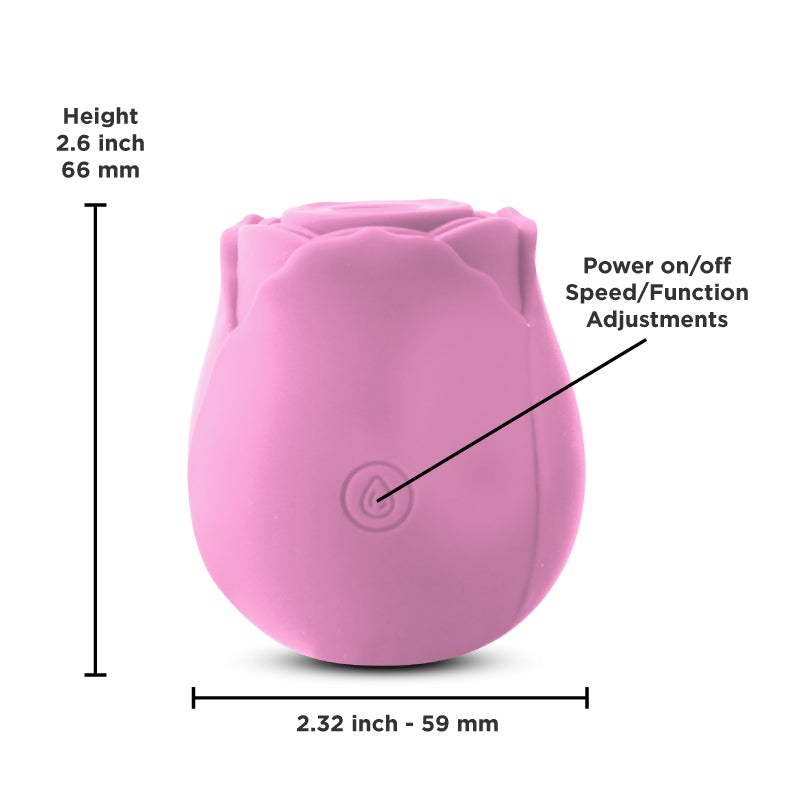 The Rose Inya Air Clitoral Stimulator - Viral Rose Sex Toy Hamilton Park Electronics The Rose Inya Air Clitoral Stimulator - Viral Rose Sex Toy Hamilton Park Electronics