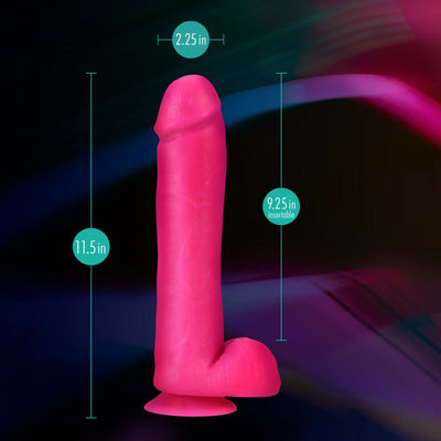 Neo Elite 11 Inch Dual-Density Silicone Dildo with Suction Cup - Hamilton Park Electronics