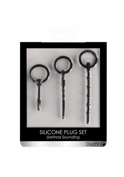 Silicone Plug Set - For Urethral Sounding - Hamilton Park Electronics