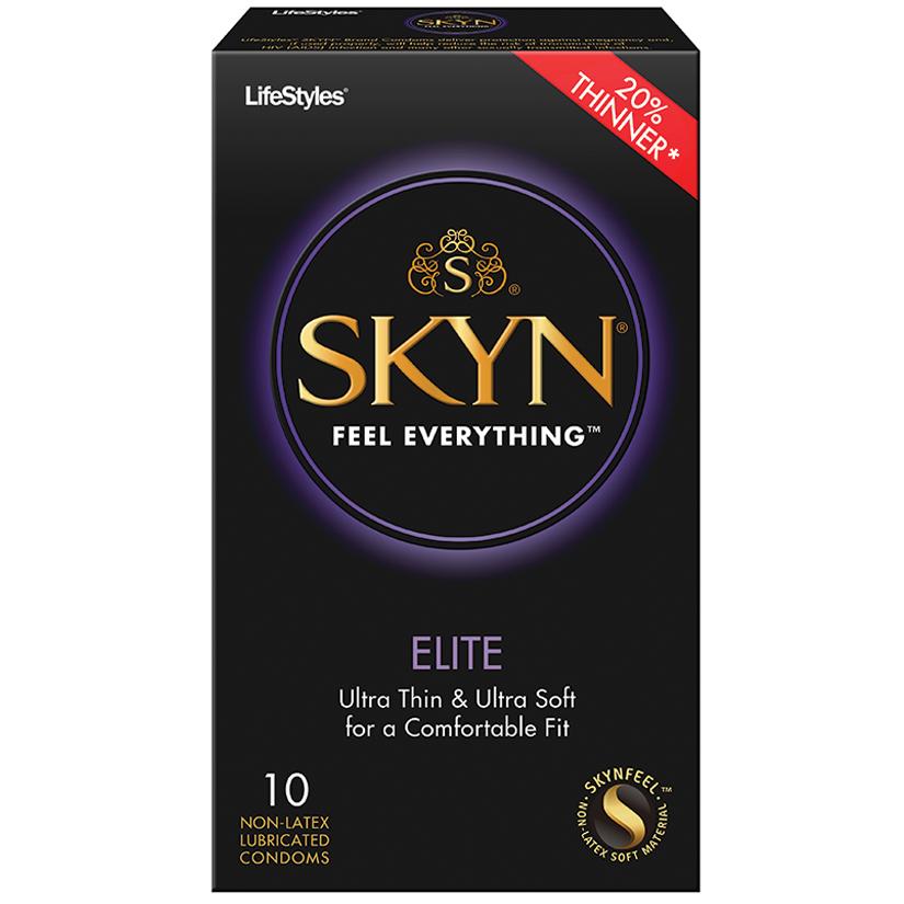 Lifestyles SKYN Elite Non-Latex Condoms 10 Pack - Hamilton Park Electronics