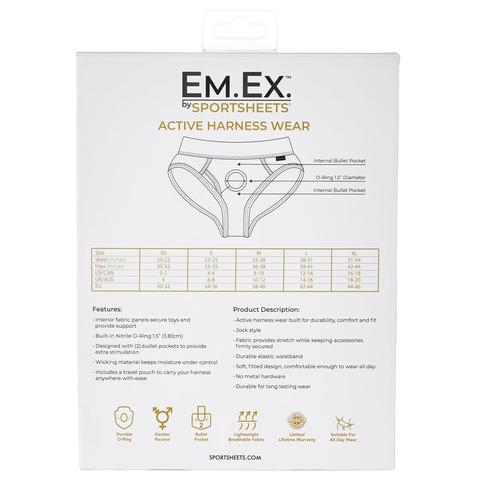 Em.Ex. by Sportsheets Active Harness Wear Contour Harness - Hamilton Park Electronics