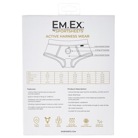 Em.Ex. by Sportsheets Active Harness Wear Fit Harness - Hamilton Park Electronics