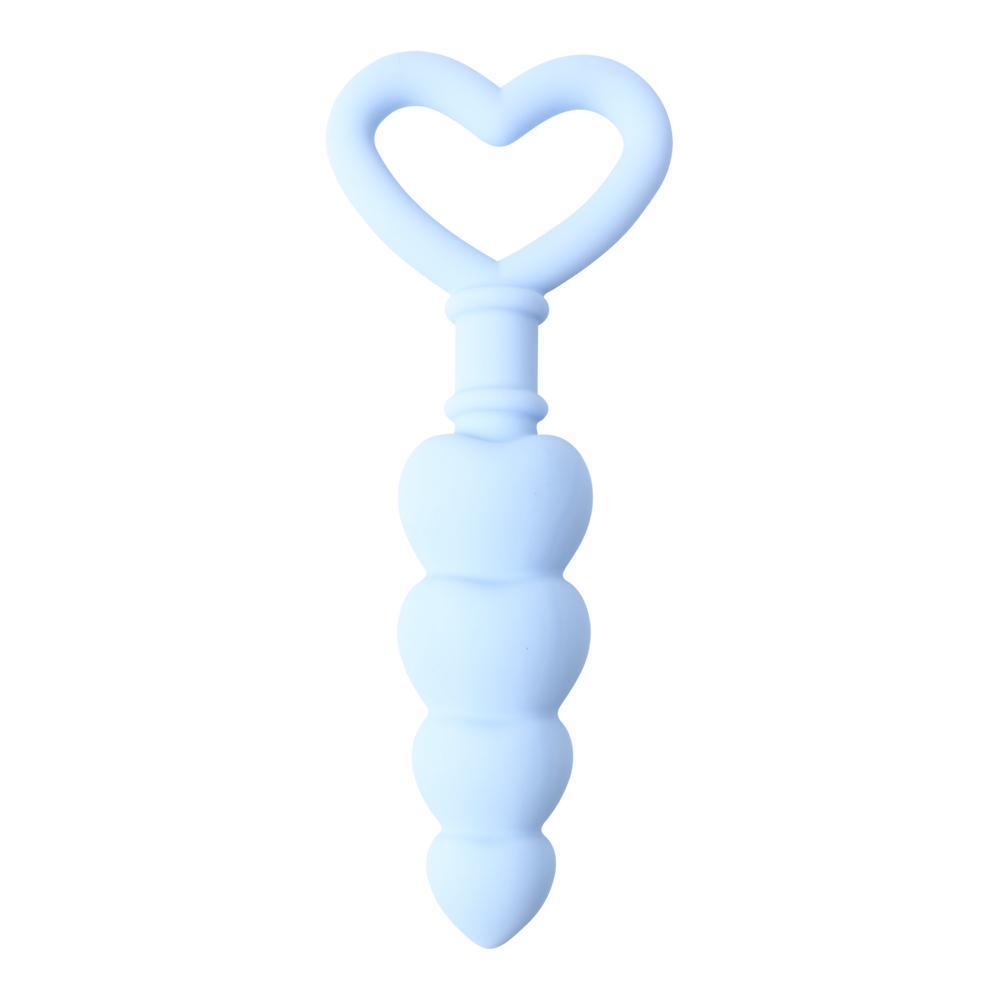 Sex In The Shower Silicone Heart Anal Beads - Hamilton Park Electronics